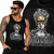 TANK TOP  HORROR BLACK W